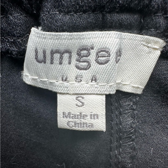 Umgee Boho Pull On Black Fit & Flare Leg Jegging‎ Pants Size Small S - Picture 13 of 13